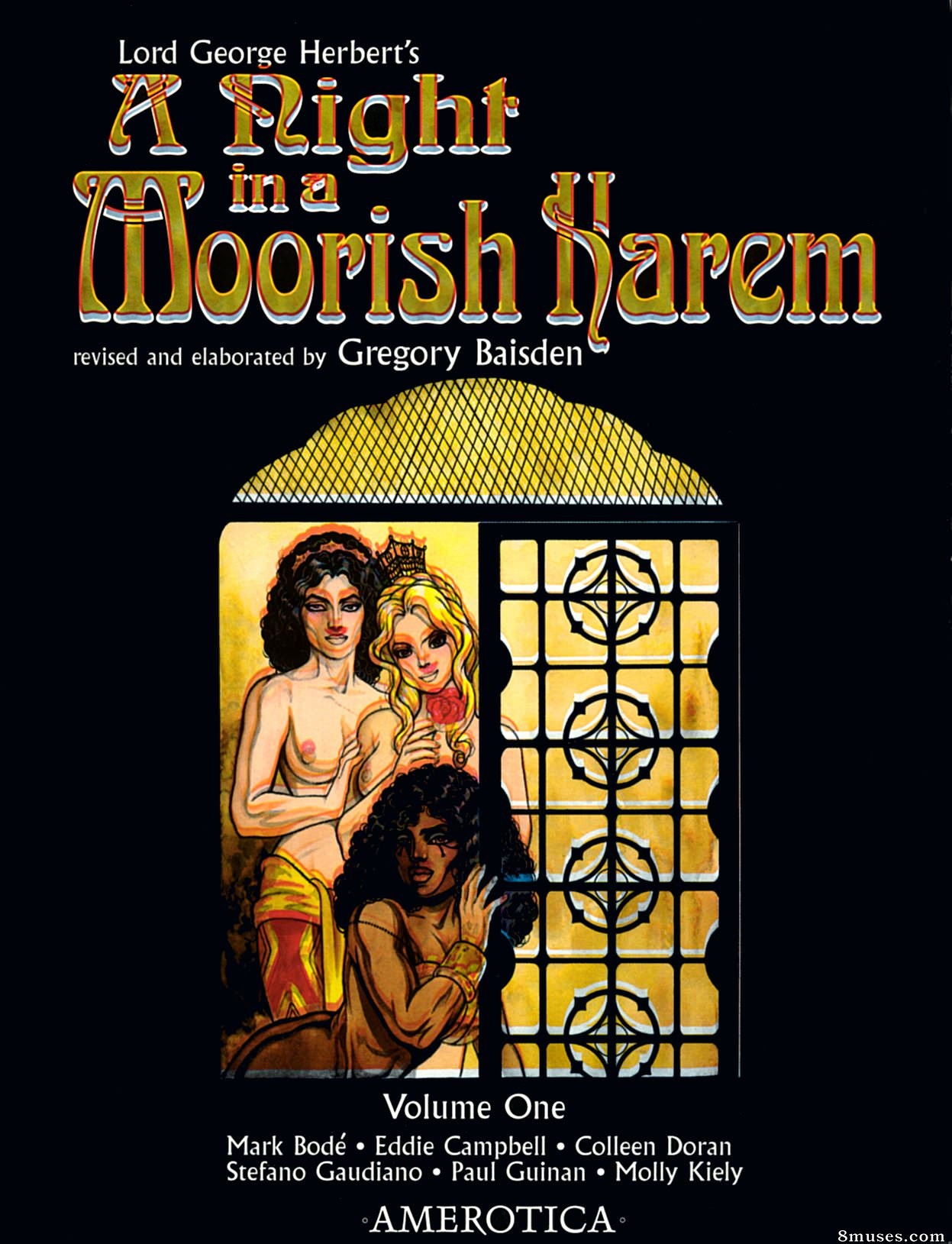 Amerotica Comics - A Night In A Moorish Harem 1 - Page 1
