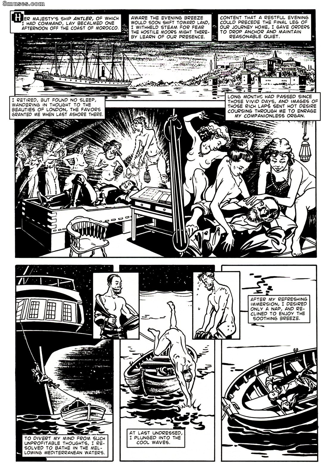 Amerotica Comics - A Night In A Moorish Harem 1 - Page 3