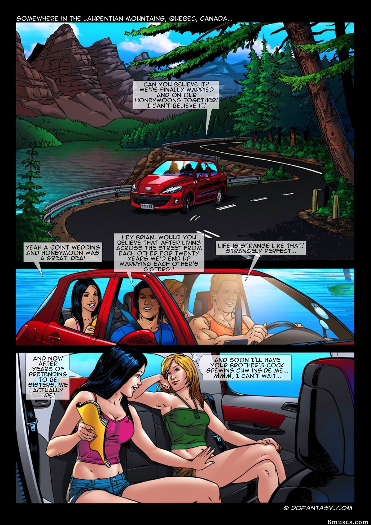 Fansadox Comics - Fansadox 426 - Honeymoon Horror - Moffett - Page 5