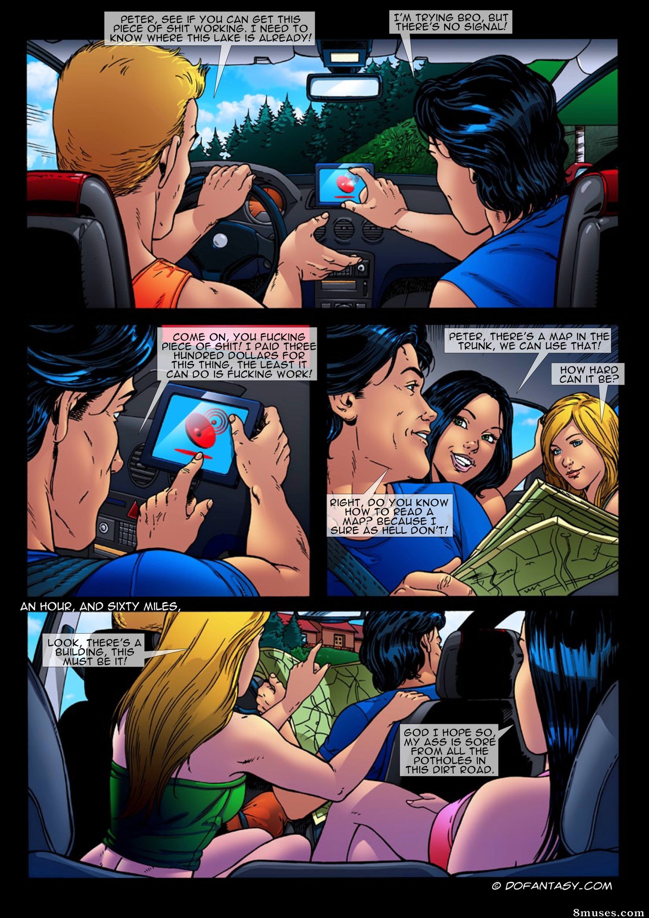 Fansadox Comics - Fansadox 426 - Honeymoon Horror - Moffett - Page 6