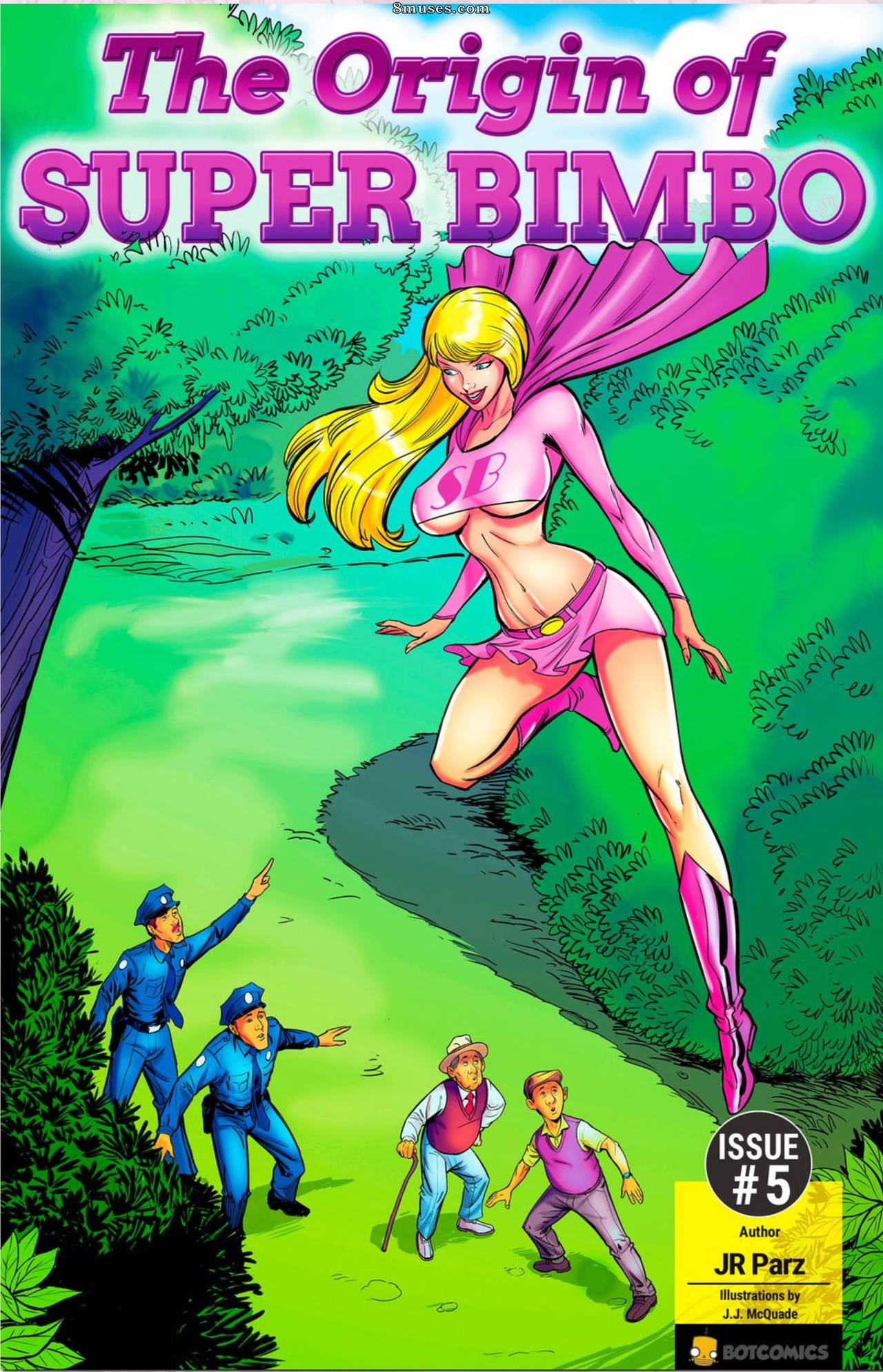The Origin of Super Bimbo - Issue 1 - Page 1