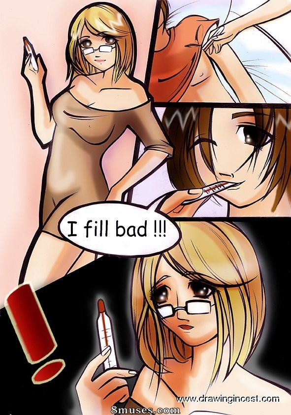 2D - Son pretends ill Mum calls a pretty nurse - Page 2