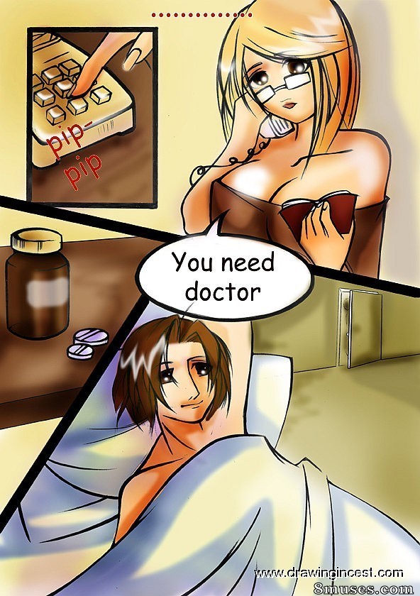 2D - Son pretends ill Mum calls a pretty nurse - Page 3