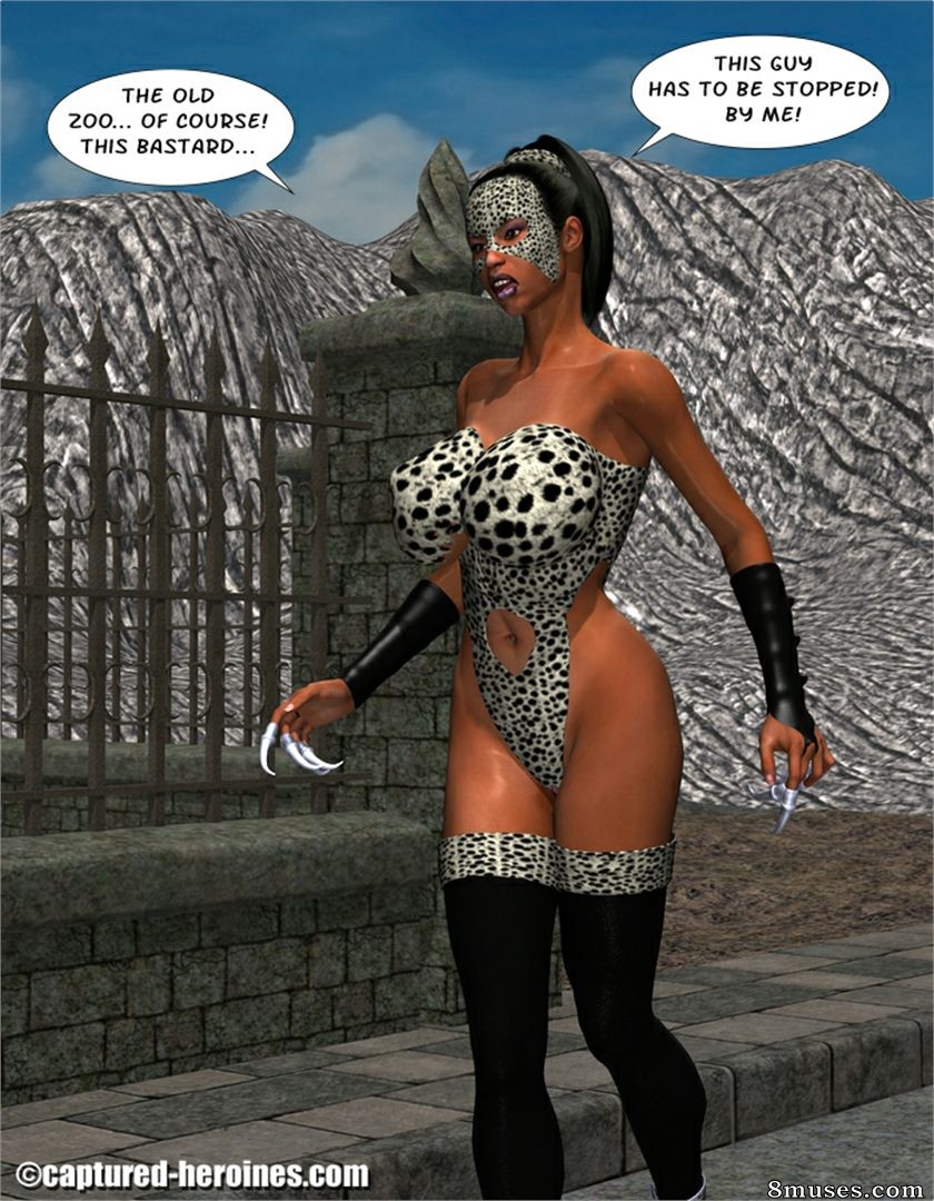 Captured-Heroines Comics - A chita versus o guarda-florestal Bob - Página 33