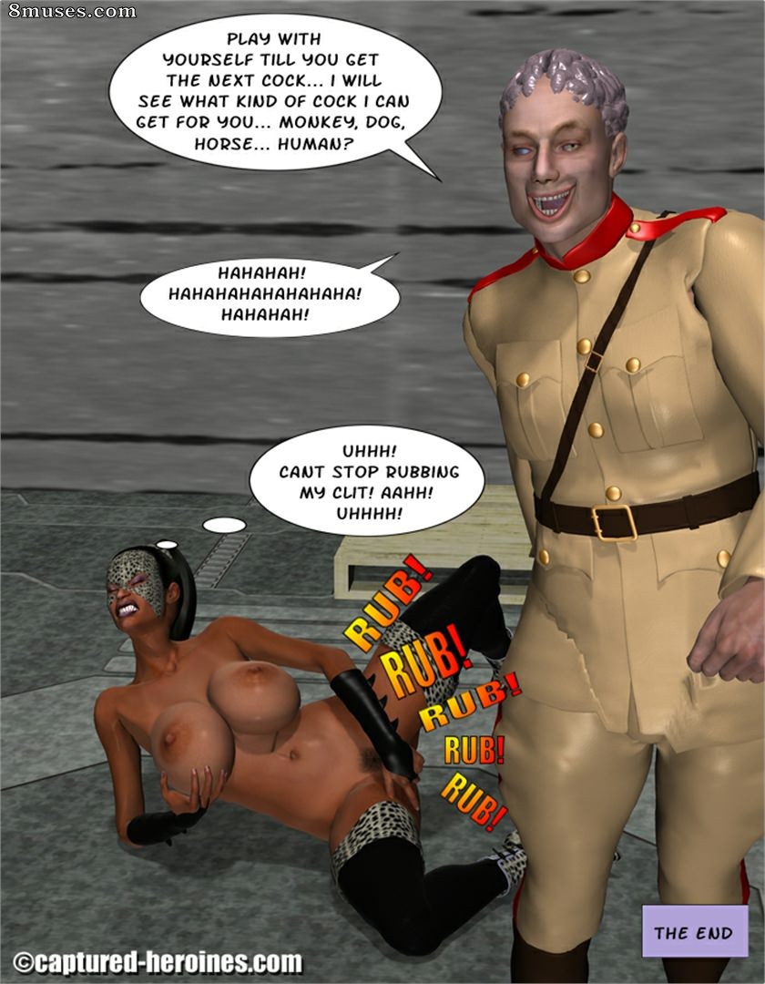 Captured-Heroines Comics - A chita versus o guarda-florestal Bob - Página 76