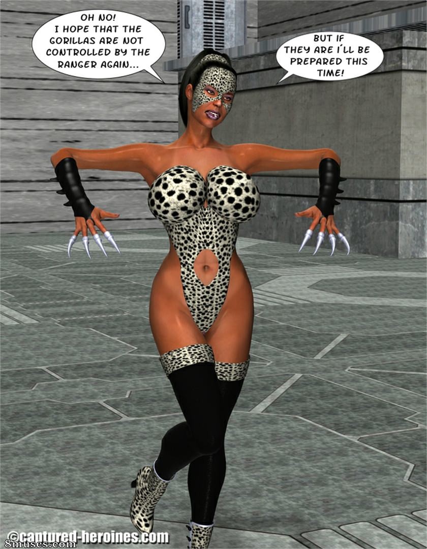Captured-Heroines Comics - La guéparde contre le ranger Bob - Page 37
