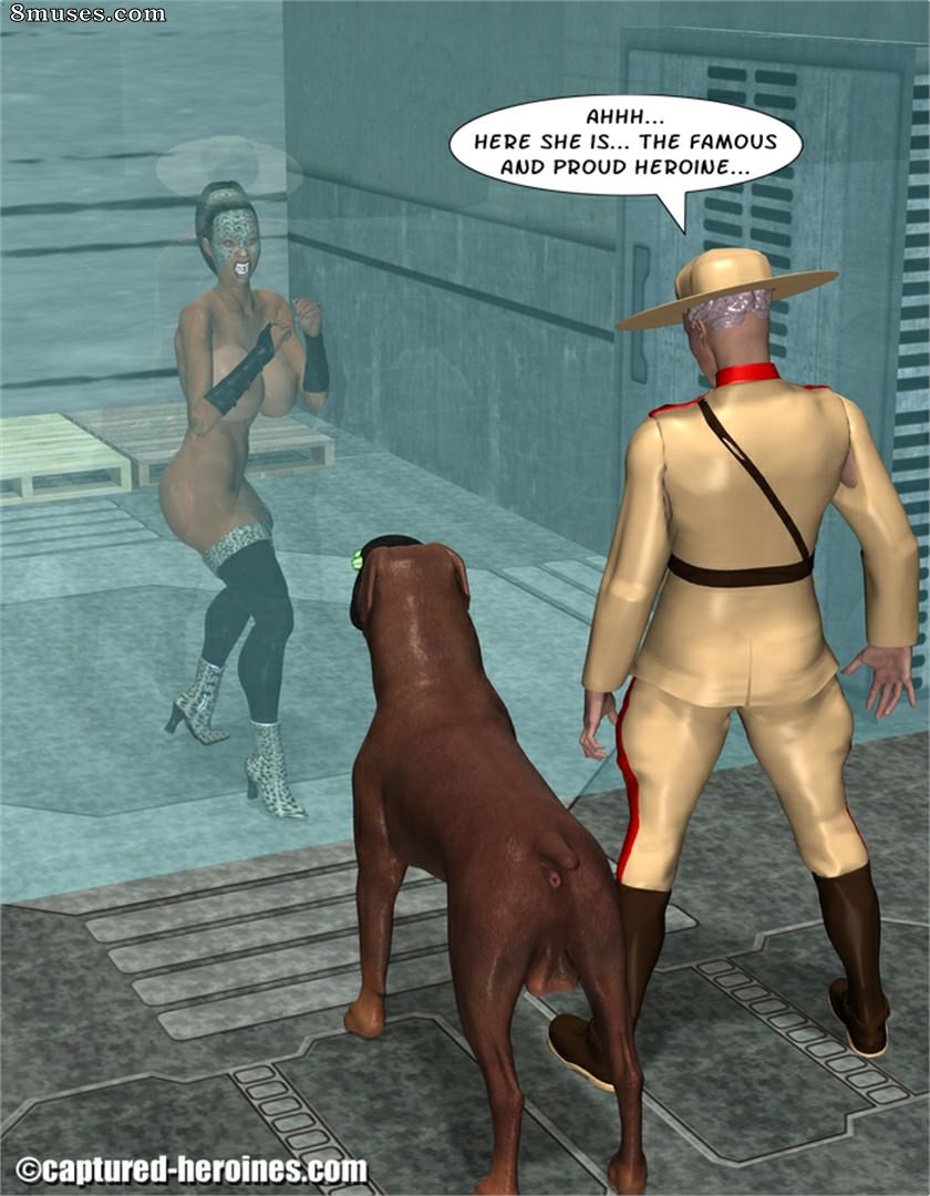 Captured-Heroines Comics - La guéparde contre le ranger Bob - Page 59