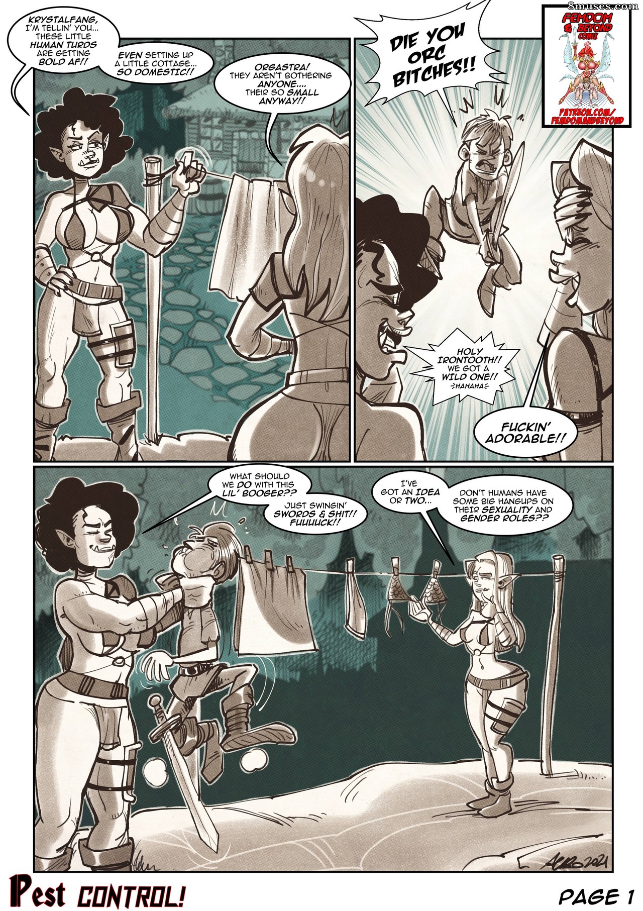 Devin Dickie Comics - Pest Control - Page 1