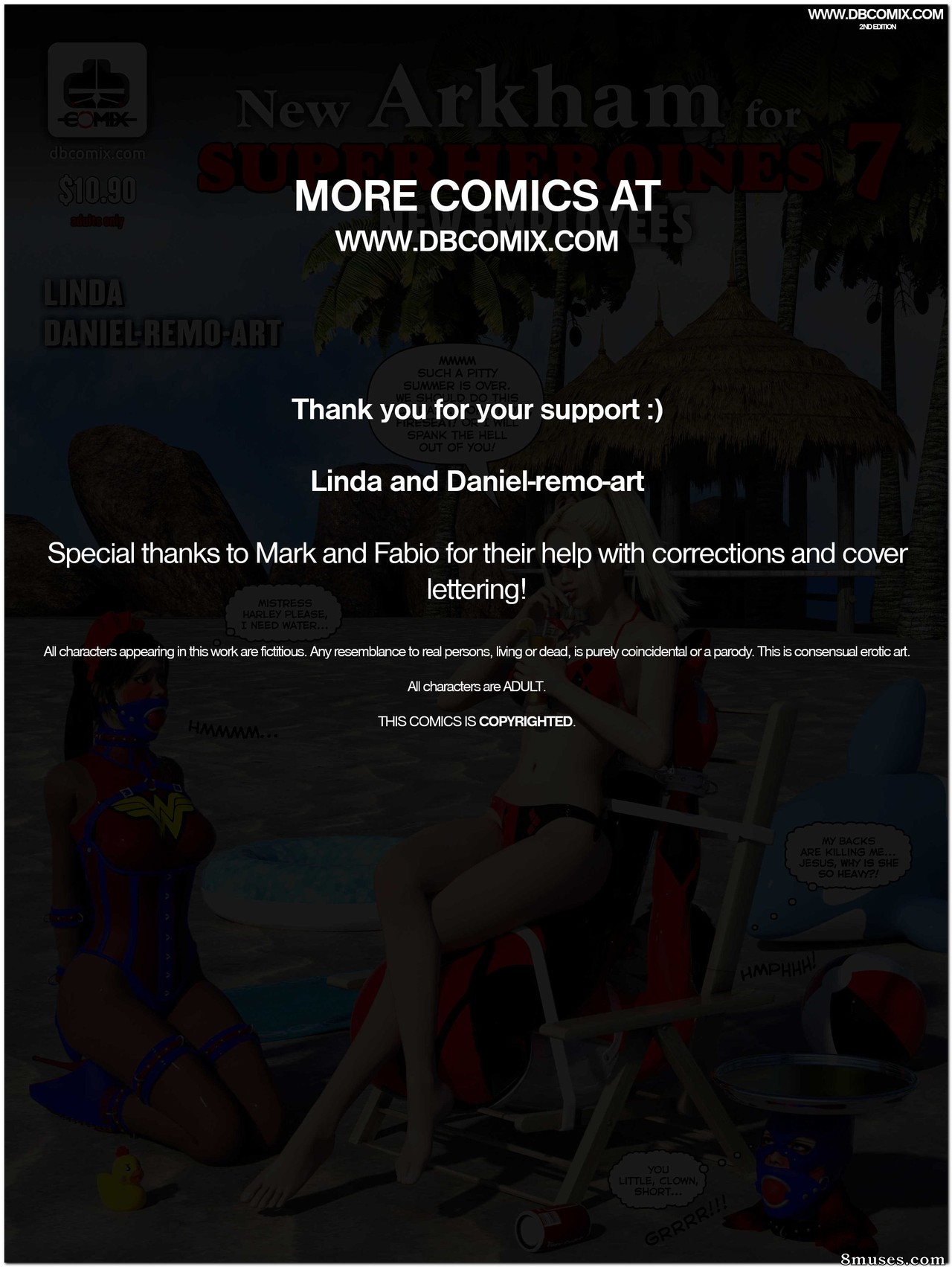 New Arkham For Superheroines - Issue 1 - 2nd Edition - Page 80