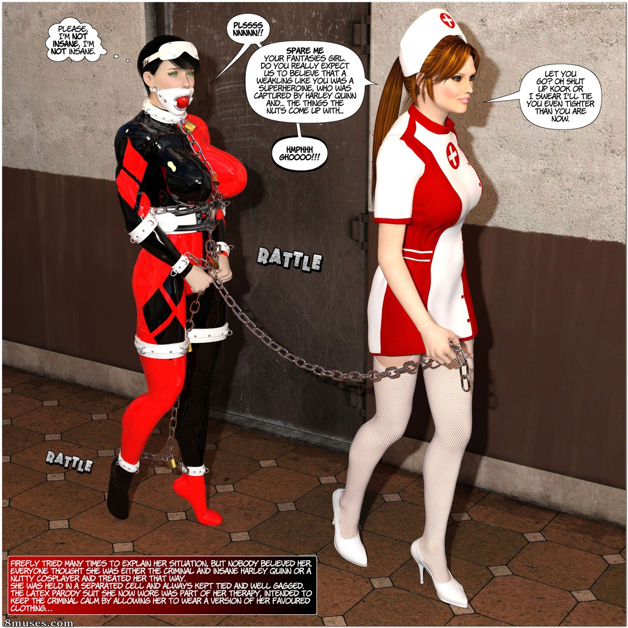 New Arkham For Superheroines - Issue 1 - 2nd Edition - Page 3