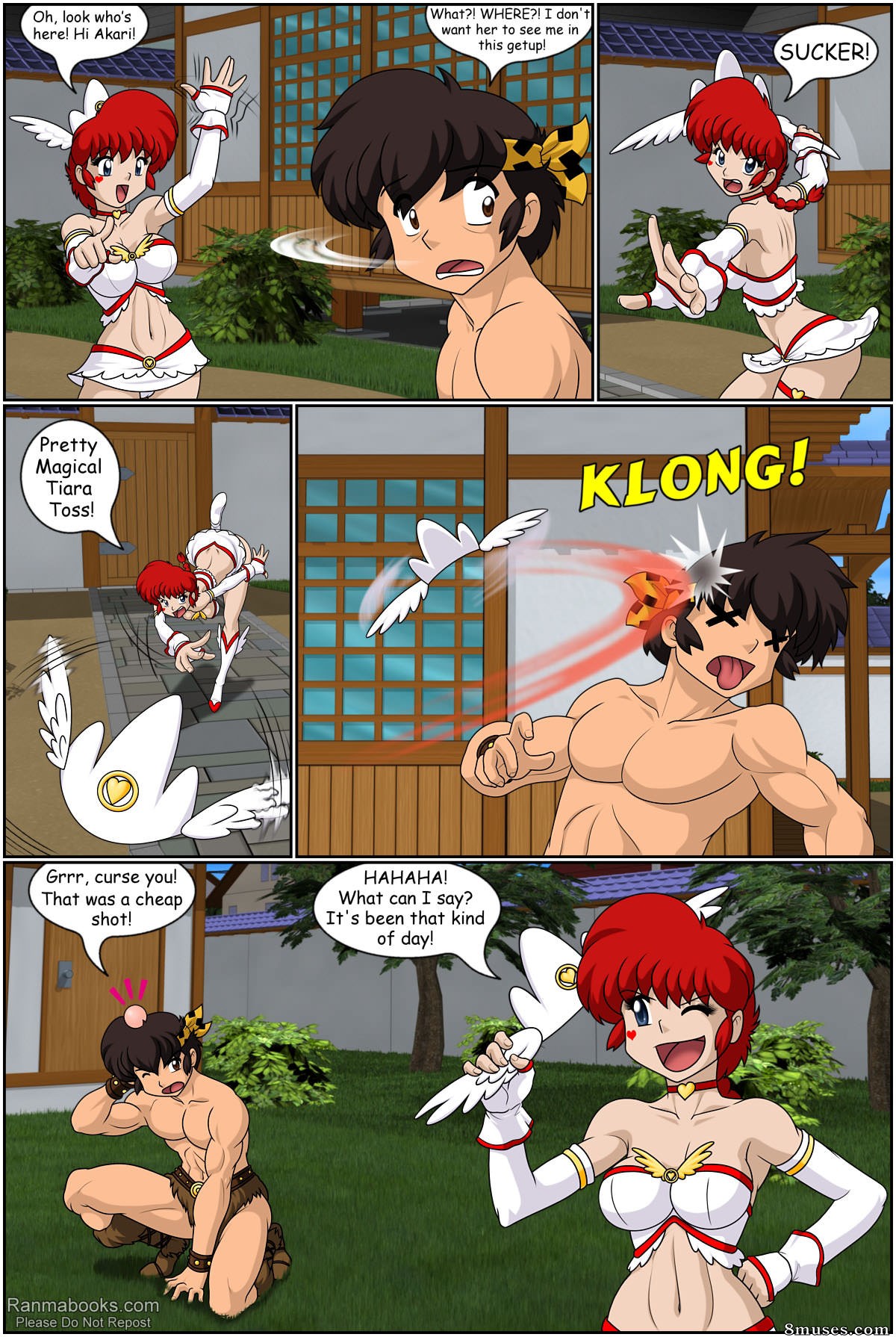 Ranma Books Comics - O Batedor, a Bruxa e o Guerreiro - Página 8