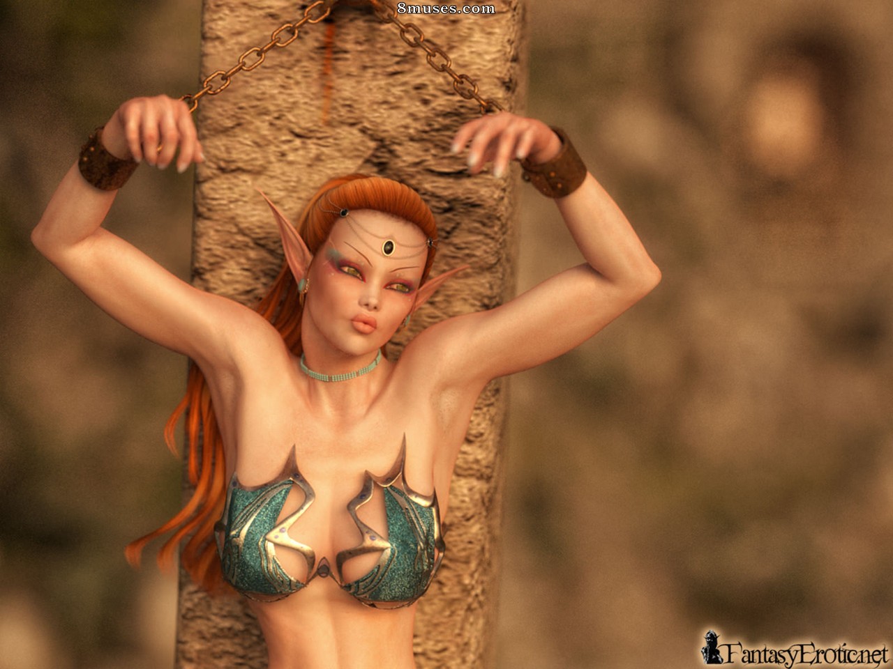 Dionysos - FantasyErotic - High Elf Carolyn The Rescue - Page 3
