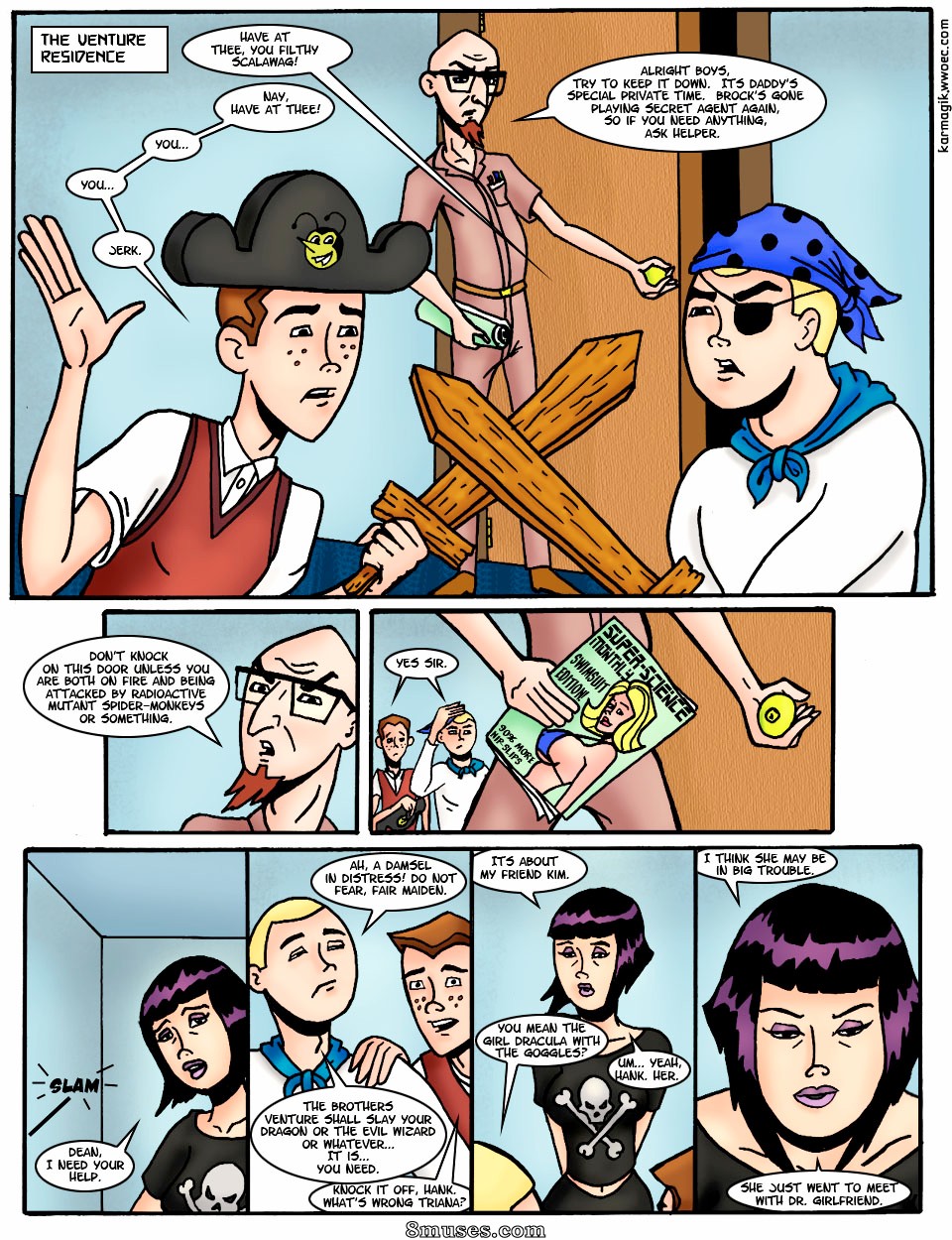 Karmagik Comics - Intenciones de villana - Página 4