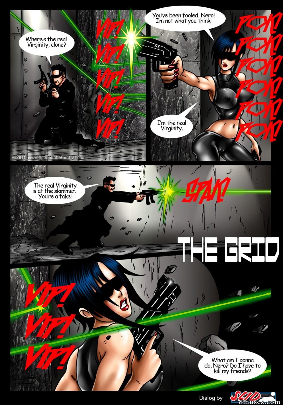 Space Babe Central - The Grid - Page 1