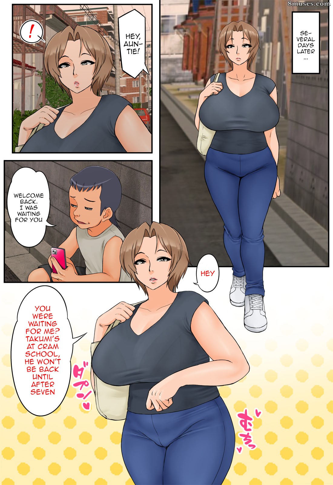 Tomodachi no Hahaoya ga Keitai no Motoyan datta node Yowami o Nigitte Yaritai Houdai shite mita - Issue 1 - Page 6