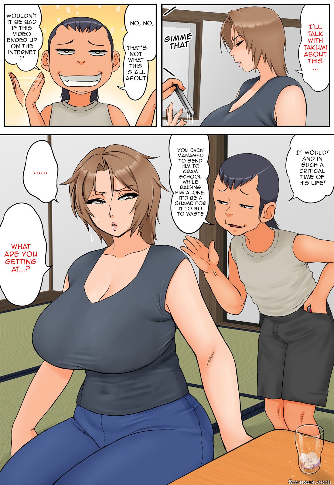 Tomodachi no Hahaoya ga Keitai no Motoyan datta node Yowami o Nigitte Yaritai Houdai shite mita - Issue 1 - Page 11