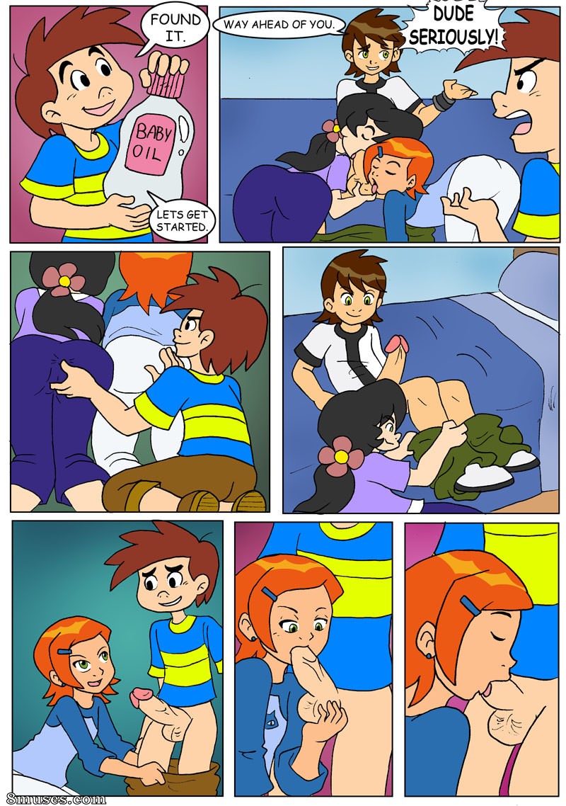 DarkYamatoman Comics - Diversión en casa de Kevin - Página 2