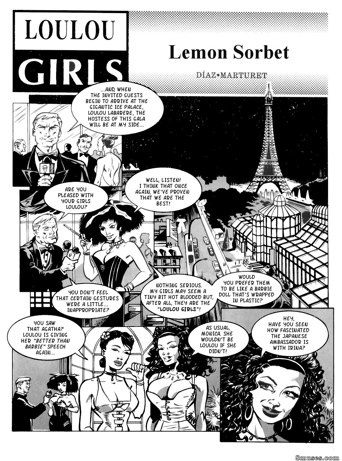 Diaz & Marturet - LouLou Girls - Lemon Sorbet - Page 1