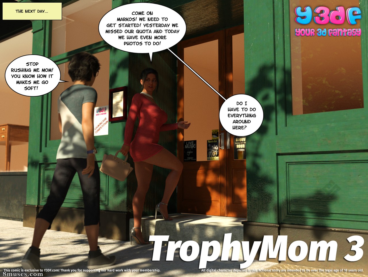 TrophyMom - Número 3 - Página 1