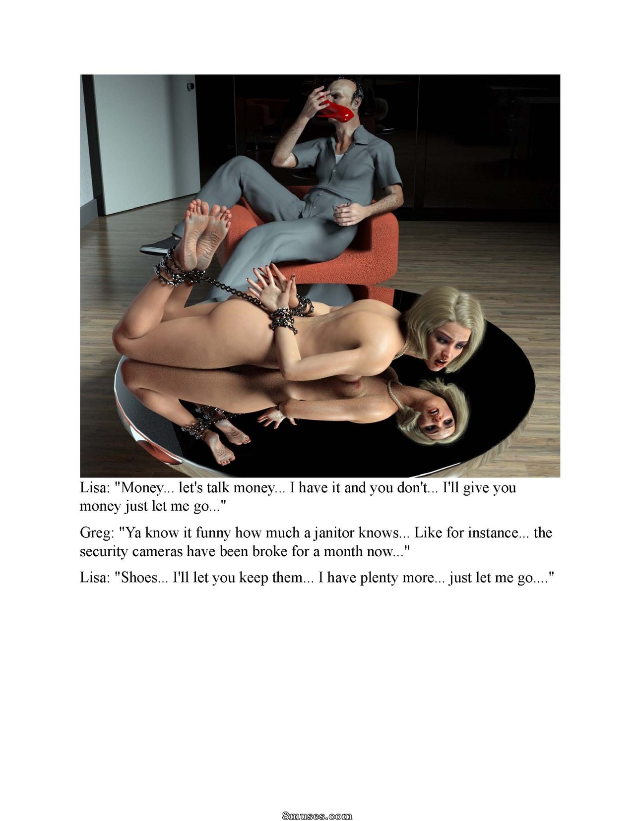 The Creepy Janitor - Text - Page 4