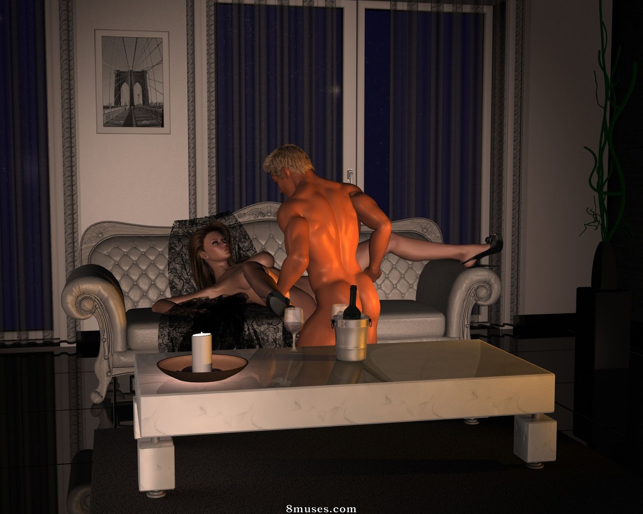 Cosmic 3D Angels - Maya meets Mave again - Romantic Evening - Page 31