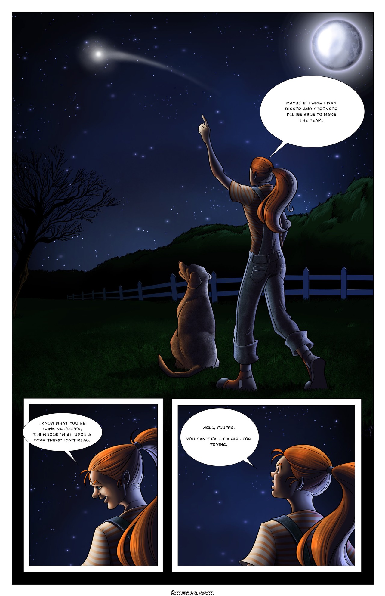 Giantess Club Comics - Wish Upon a Star - Making the Team - Page 7