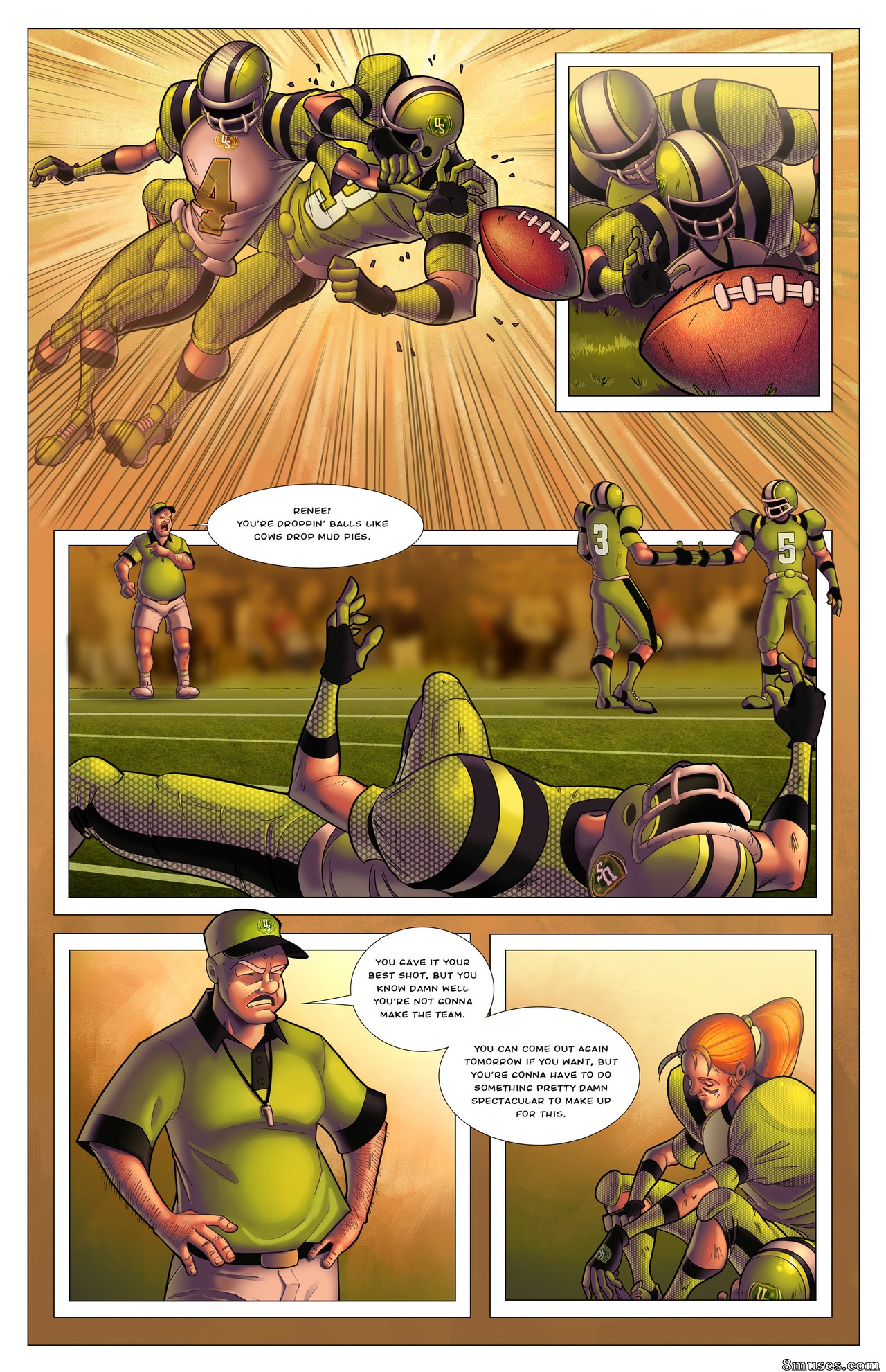 Giantess Club Comics - Deseje sobre uma estrela - Fazendo a equipe - Página 4