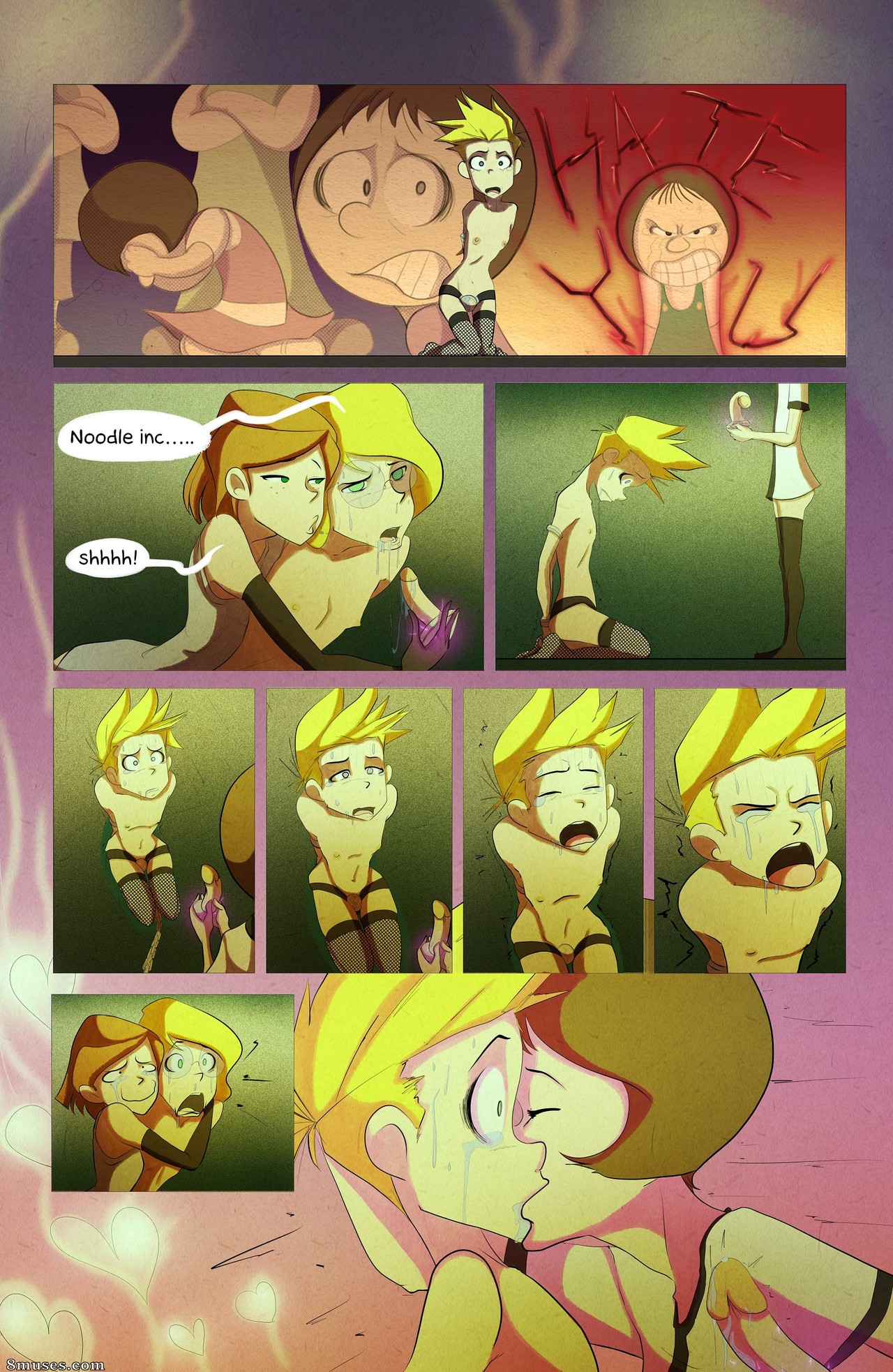 Bandes dessinées - Amour, luxure et un peu de magie ! - Page 8
