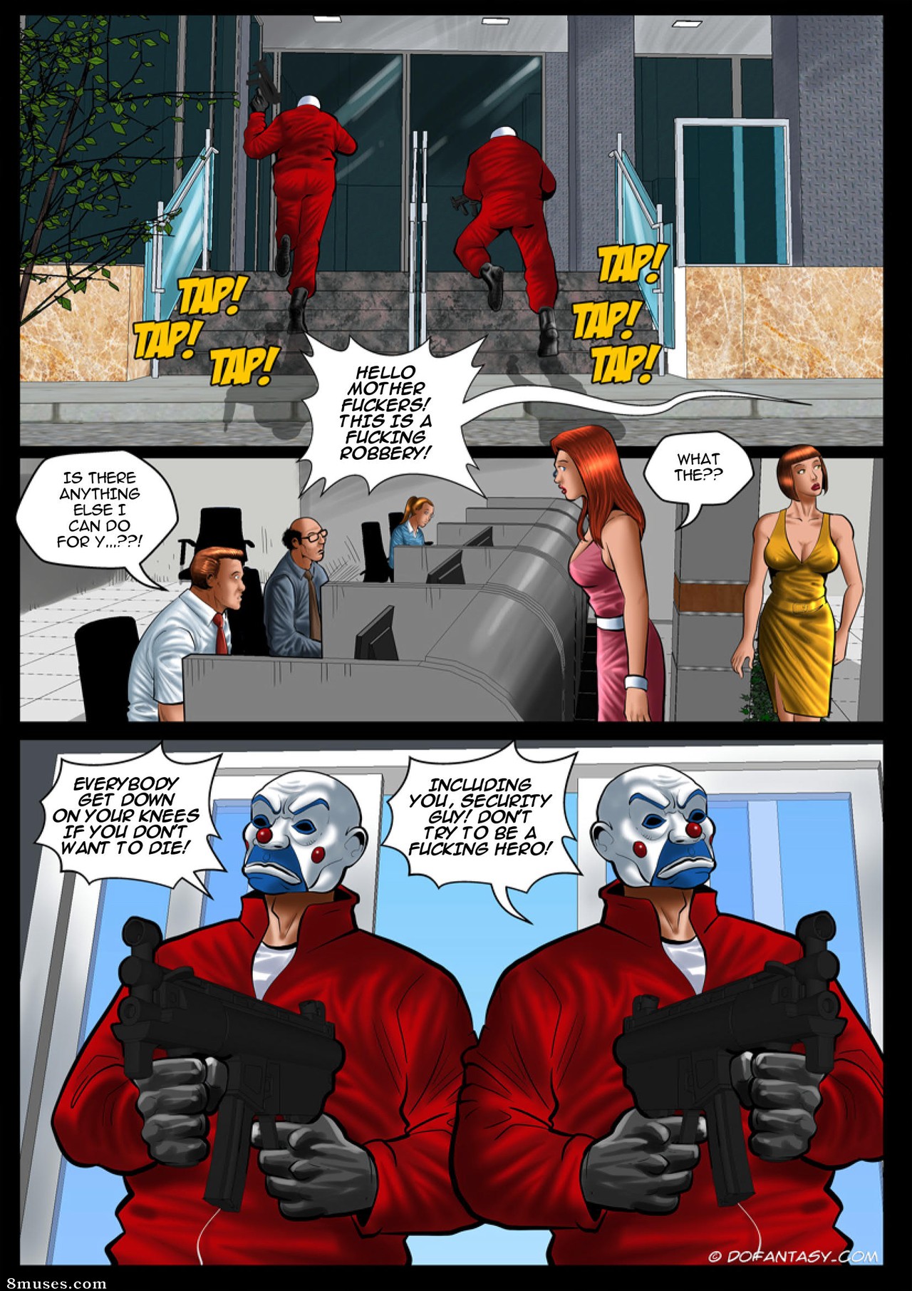 Fansadox Comics - Fansadox 533 - The Great Heist - Cagri - Page 5