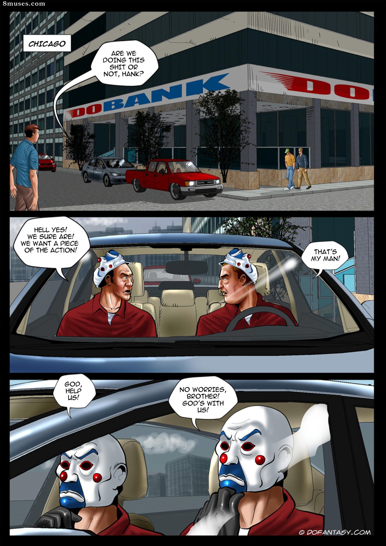 Fansadox Comics - Fansadox 533 - The Great Heist - Cagri - Page 4