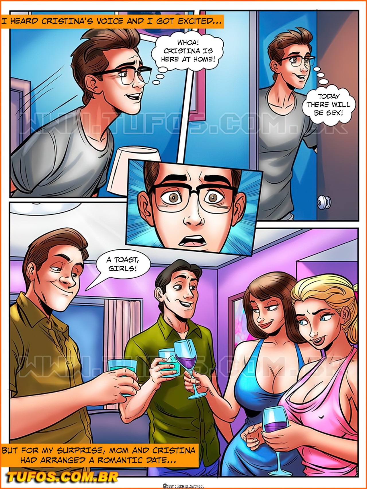 Le nerd dévoreur - L'étalon nerd - anglais - Numéro 6 - Rendez-vous romantique - Page 5
