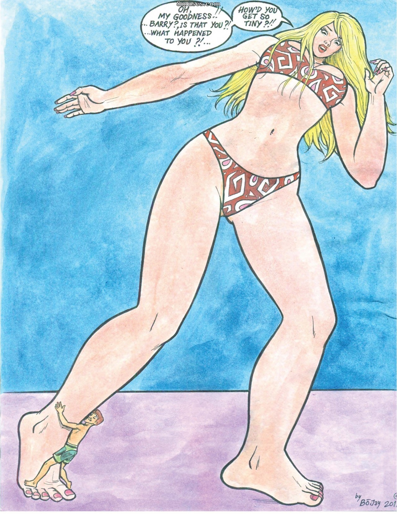 Bojay's Giantess Cartoons - Issue 3 - Page 14