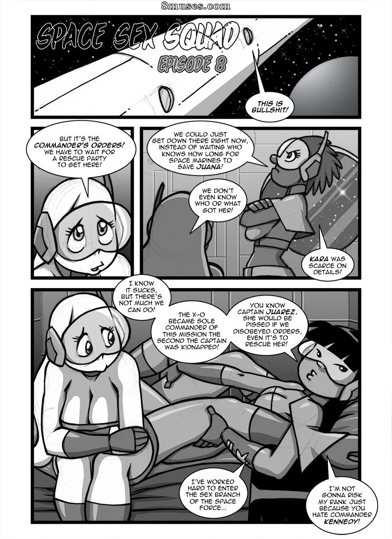 Space Sex Squad - Issue 8 - Page 1