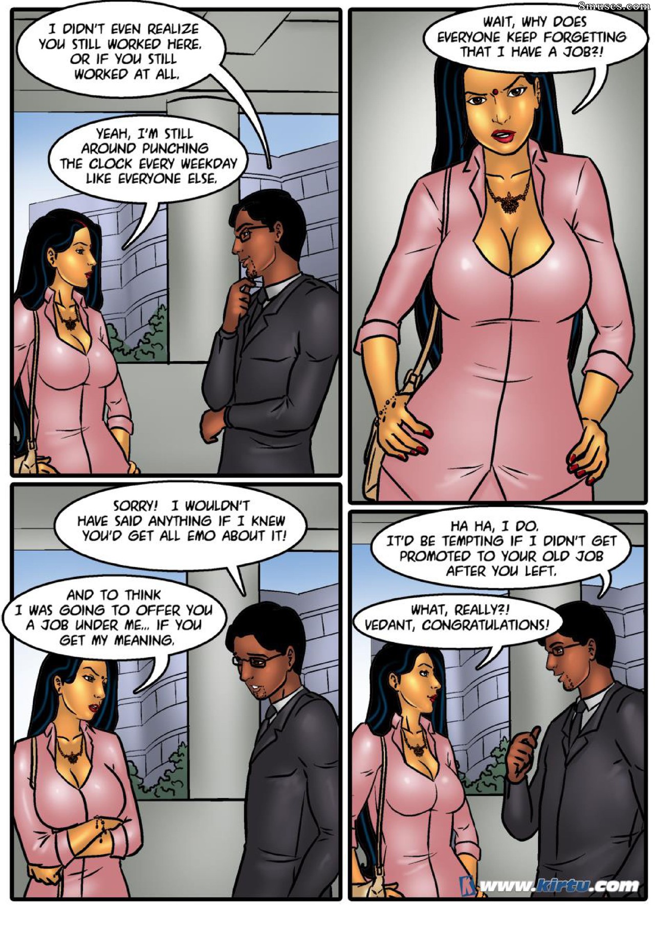 Kirtu.com Comics - Savita Bhabhi - Episode 45 - Savita gains a little job security - Page 4