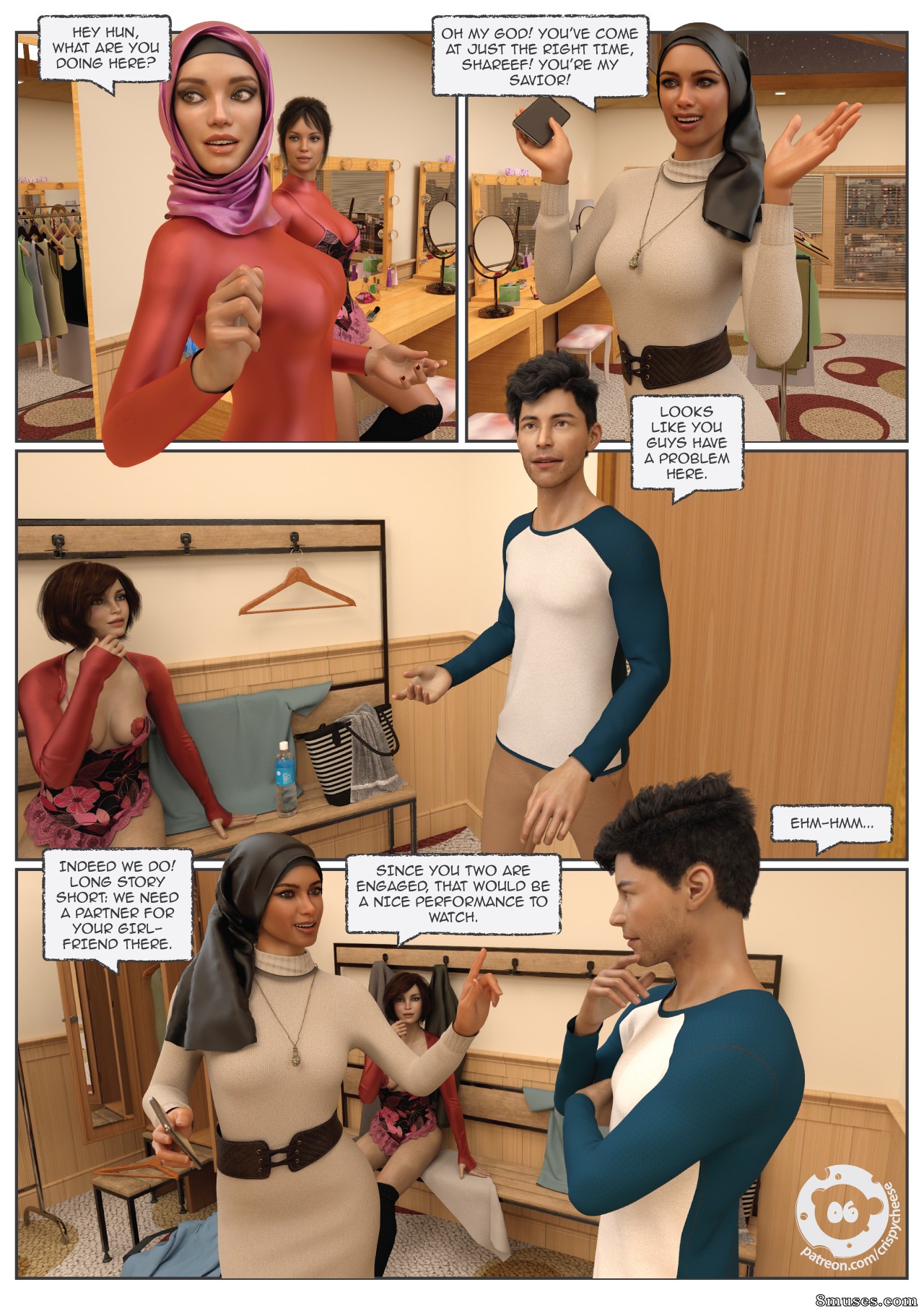 CrispyCheese Comics - La pasión de la bailarina - Página 7