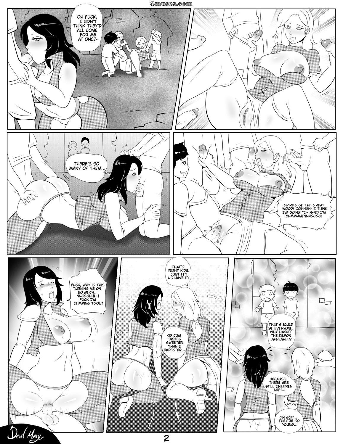 Devil Mary Comics - Kindercursed - Page 2