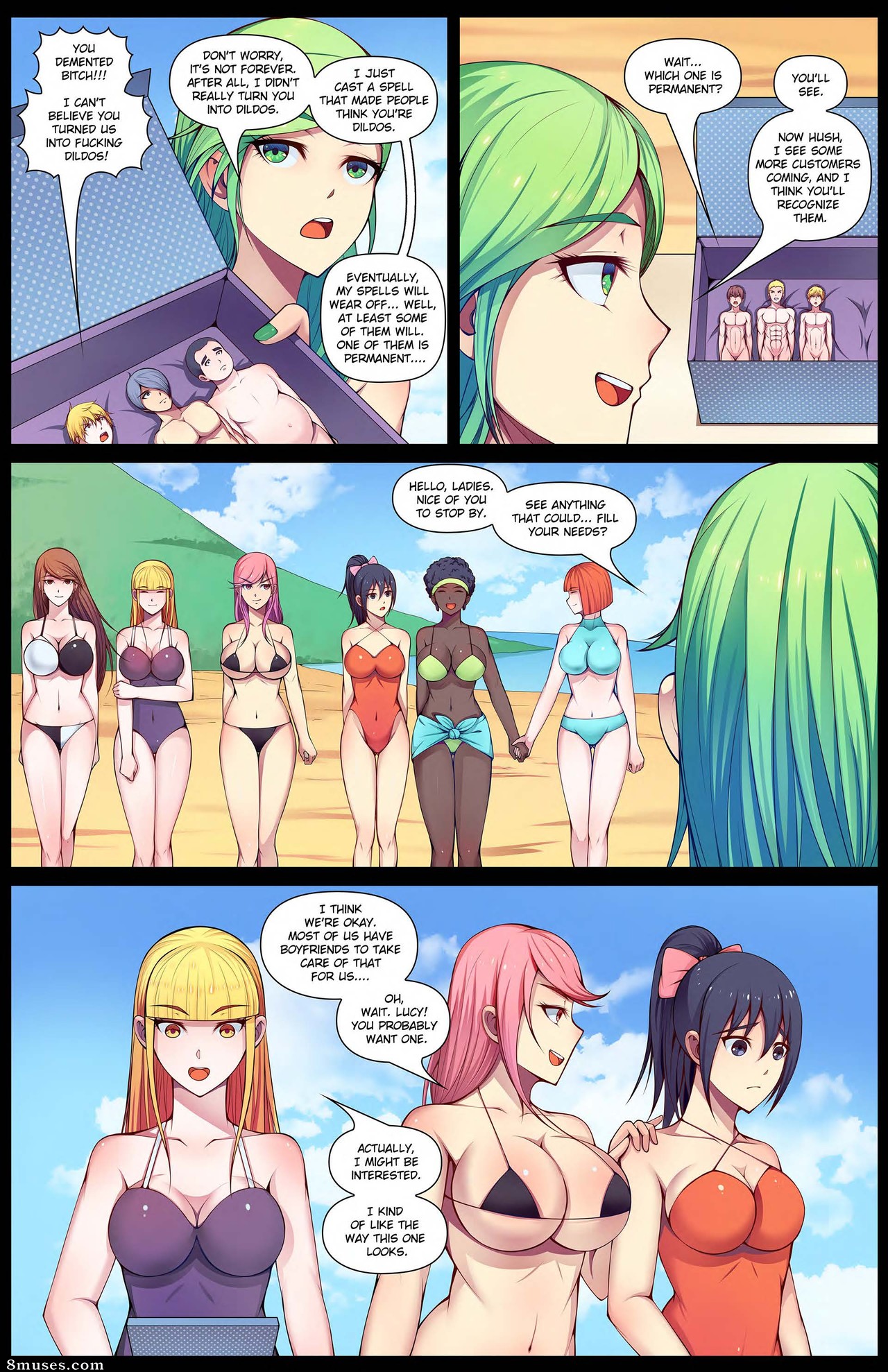 Page 9 | Giantess-Fan-Comics/Spring-Break/Issue-1 | 8muses - Sex Comics