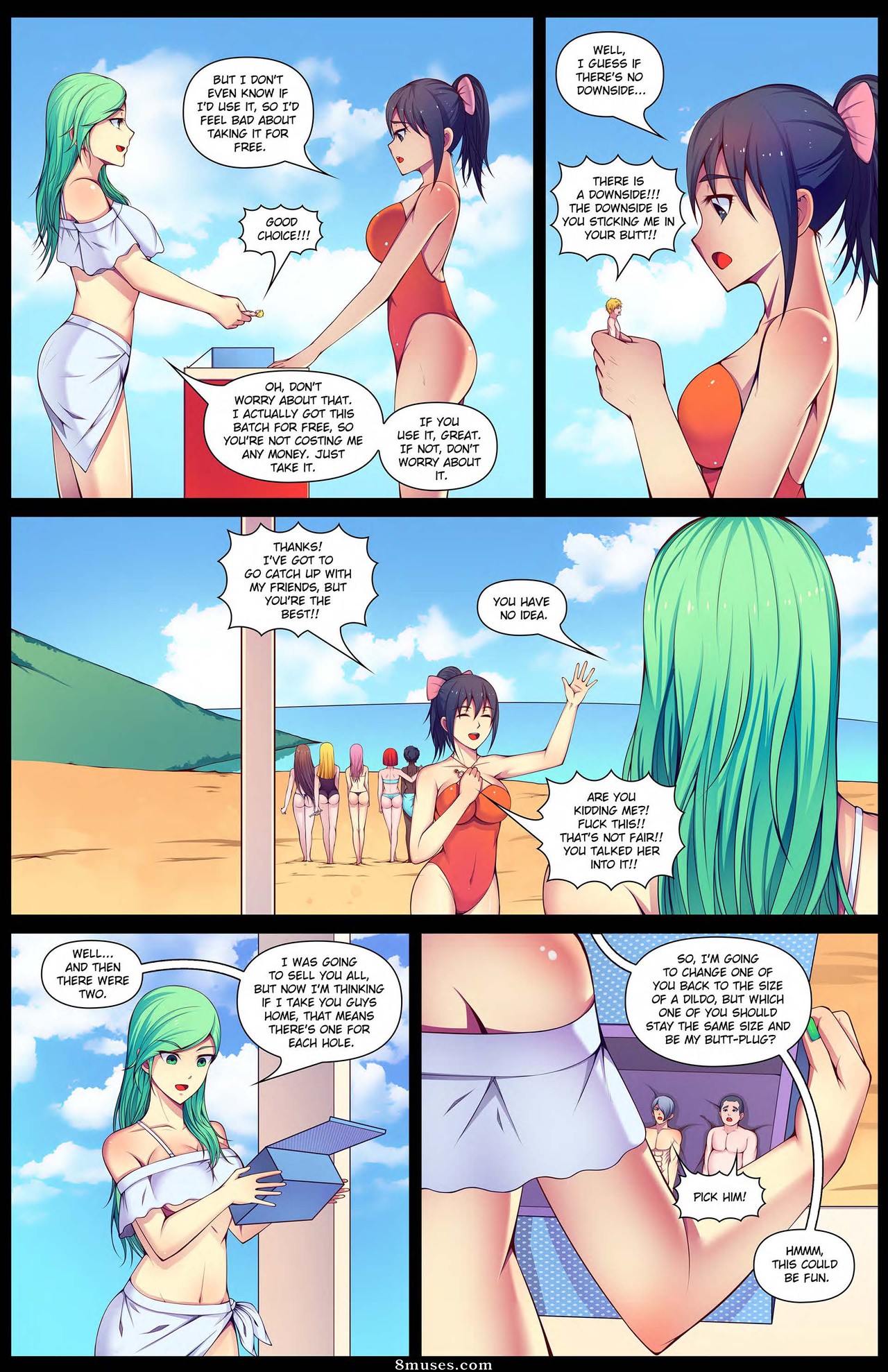 Page 15 | Giantess-Fan-Comics/Spring-Break/Issue-1 | 8muses - Sex Comics