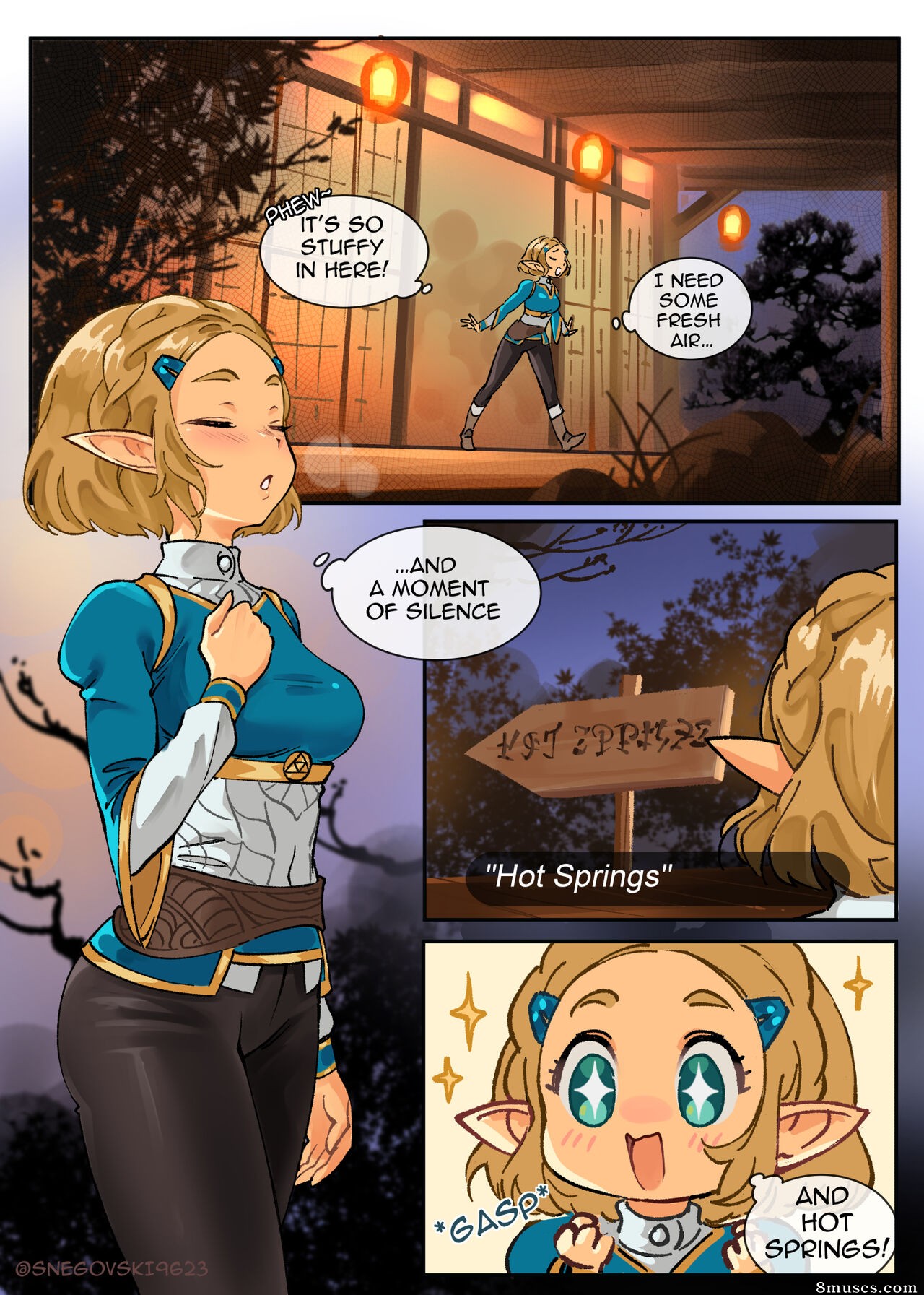 Snegovski - Zelda's Double Date - Page 9