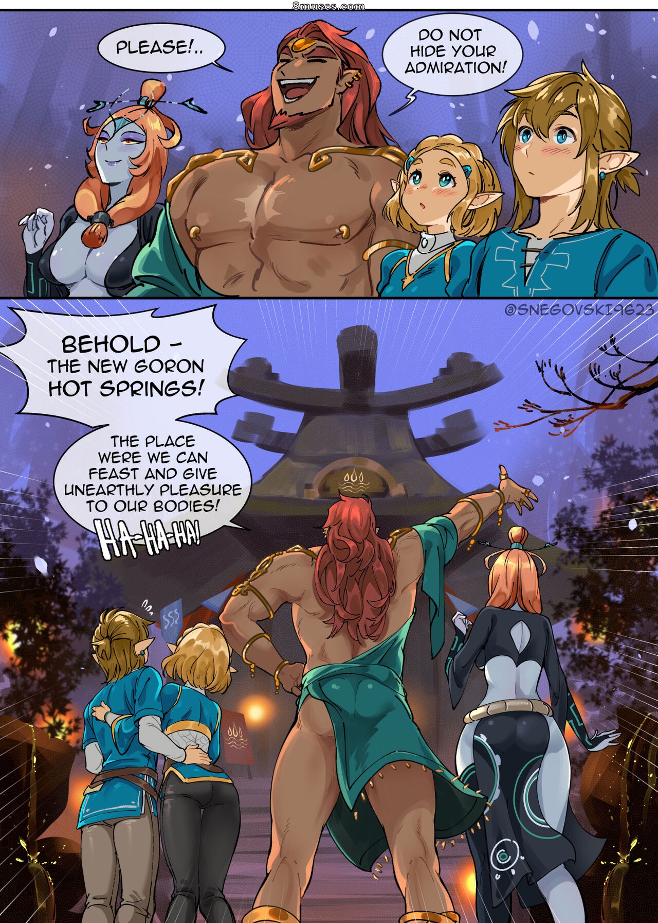 Snegovski - Zelda's Double Date - Page 7