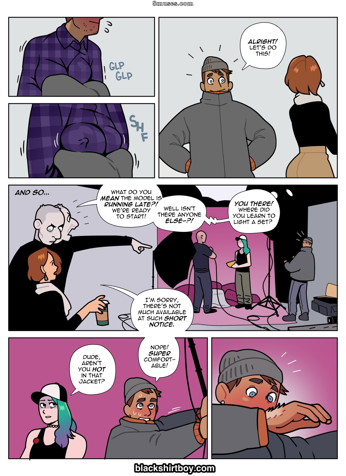 Blackshirtboy Comics - O tiro - Página 7