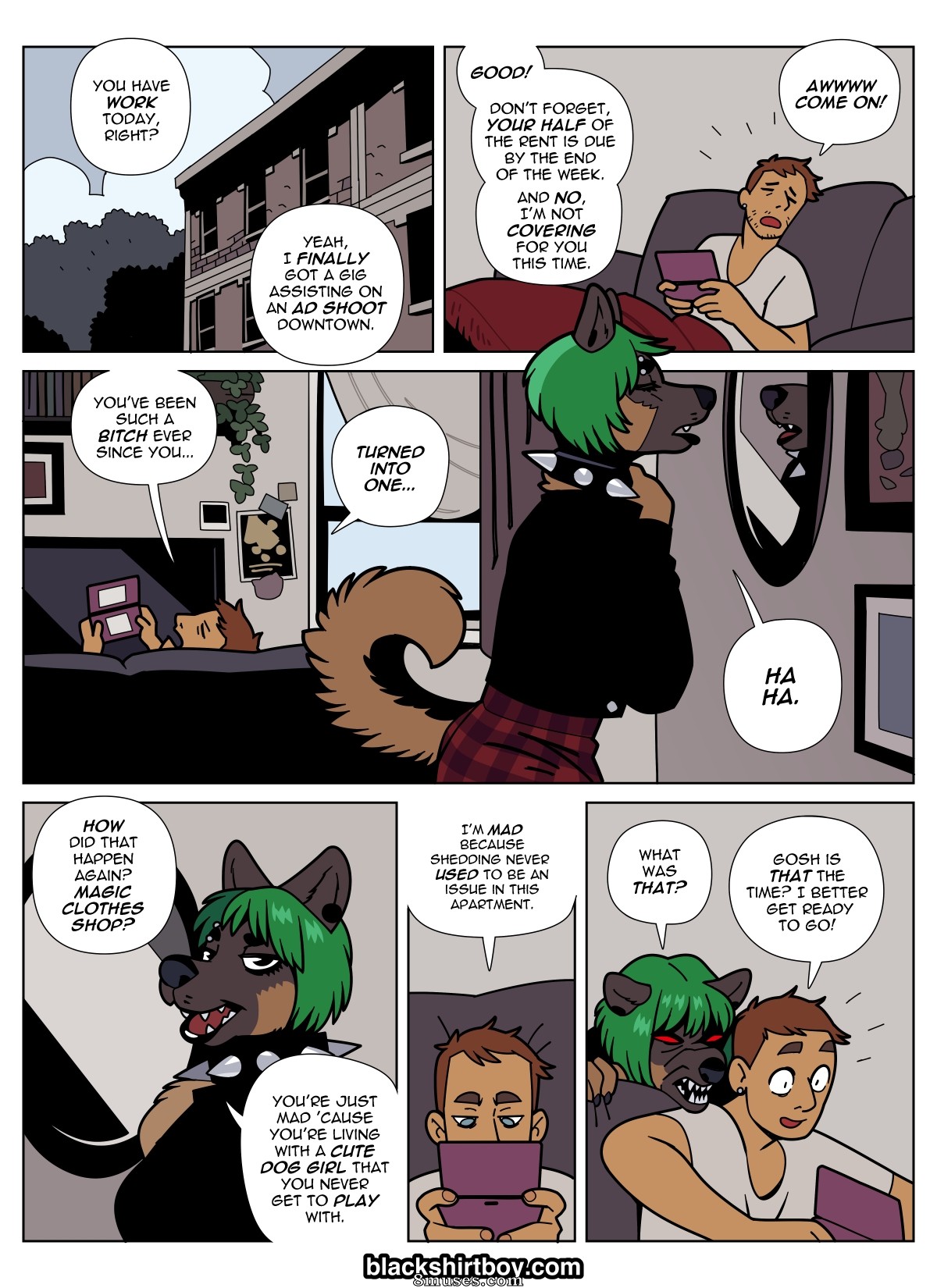 Blackshirtboy Comics - El disparo - Página 2
