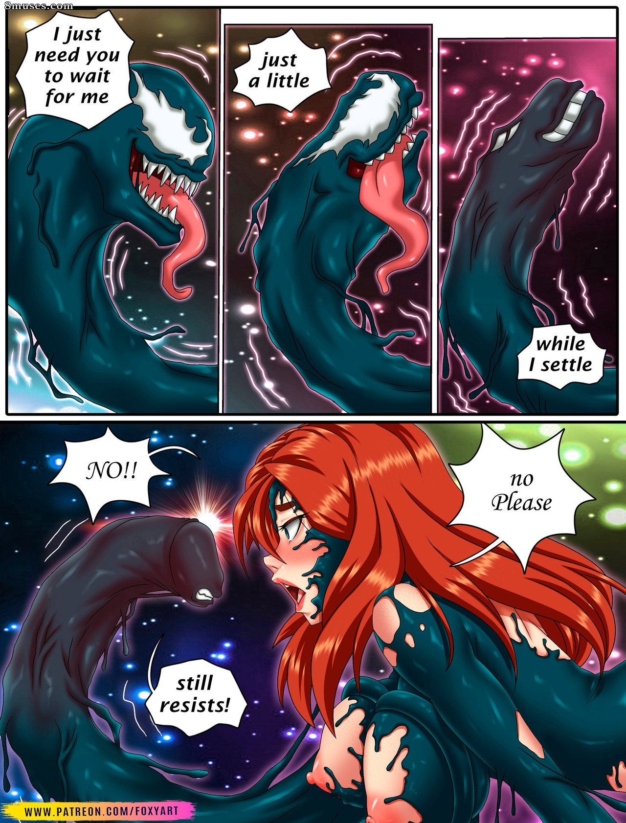 FoxyArt Comics - Mary Venom - Photo Session of Madness - Page 13