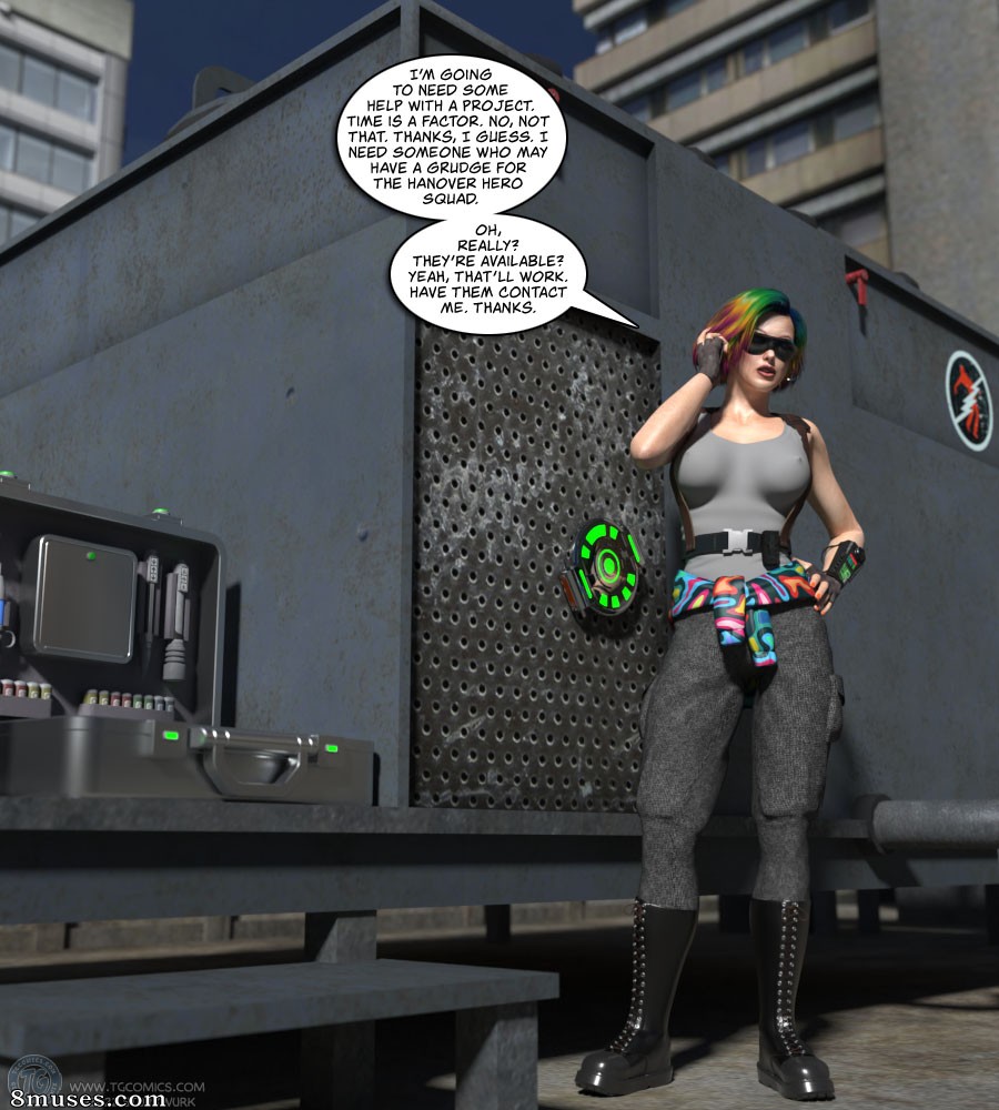 Hanover Tales - A Sidekick No More, LiberTeen! - Issue 6-9 - Page 40