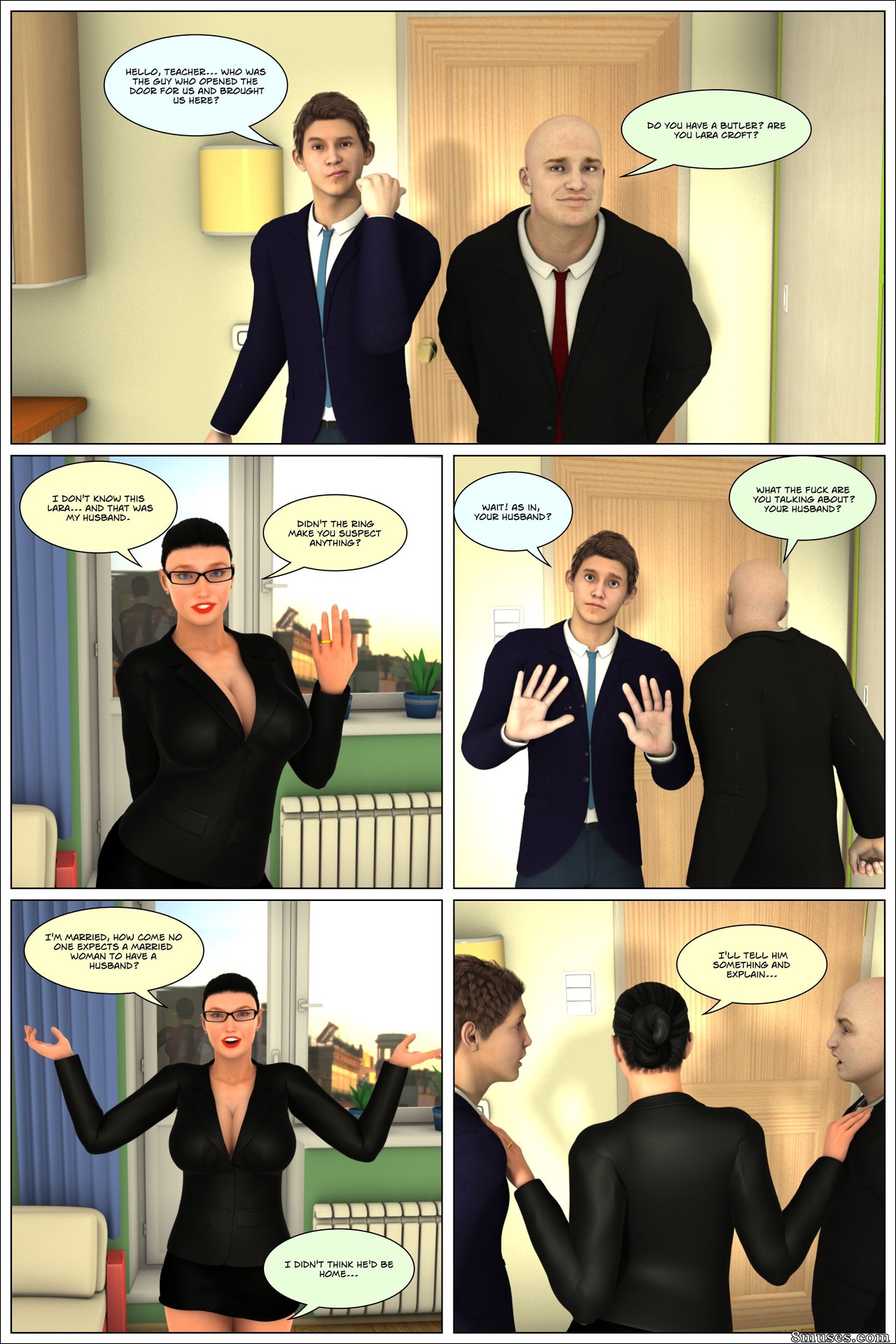 Samantha - Issue 8 - Home visit - Page 1