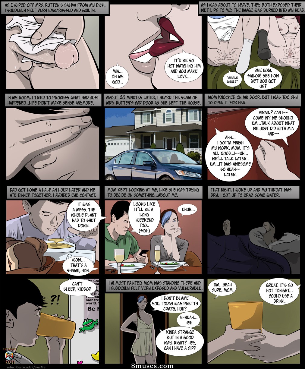 Page 10 | Everfire-Comics/Sleepover-at-the-Rutten-House | 8muses - Sex  Comics