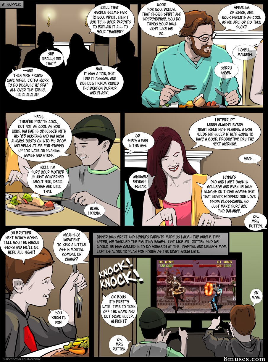 Page 2 | Everfire-Comics/Sleepover-at-the-Rutten-House | 8muses - Sex Comics