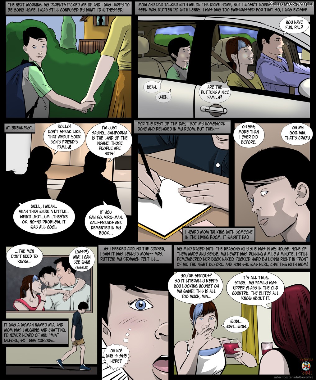 Everfire Comics - Pijama na casa Rutten - Página 7