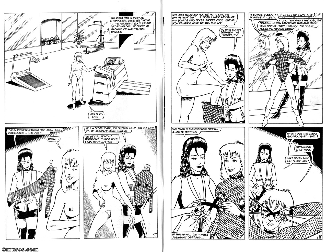 EROS Comics - Naring Sabina maîtresse des évasions 01 - Page 3