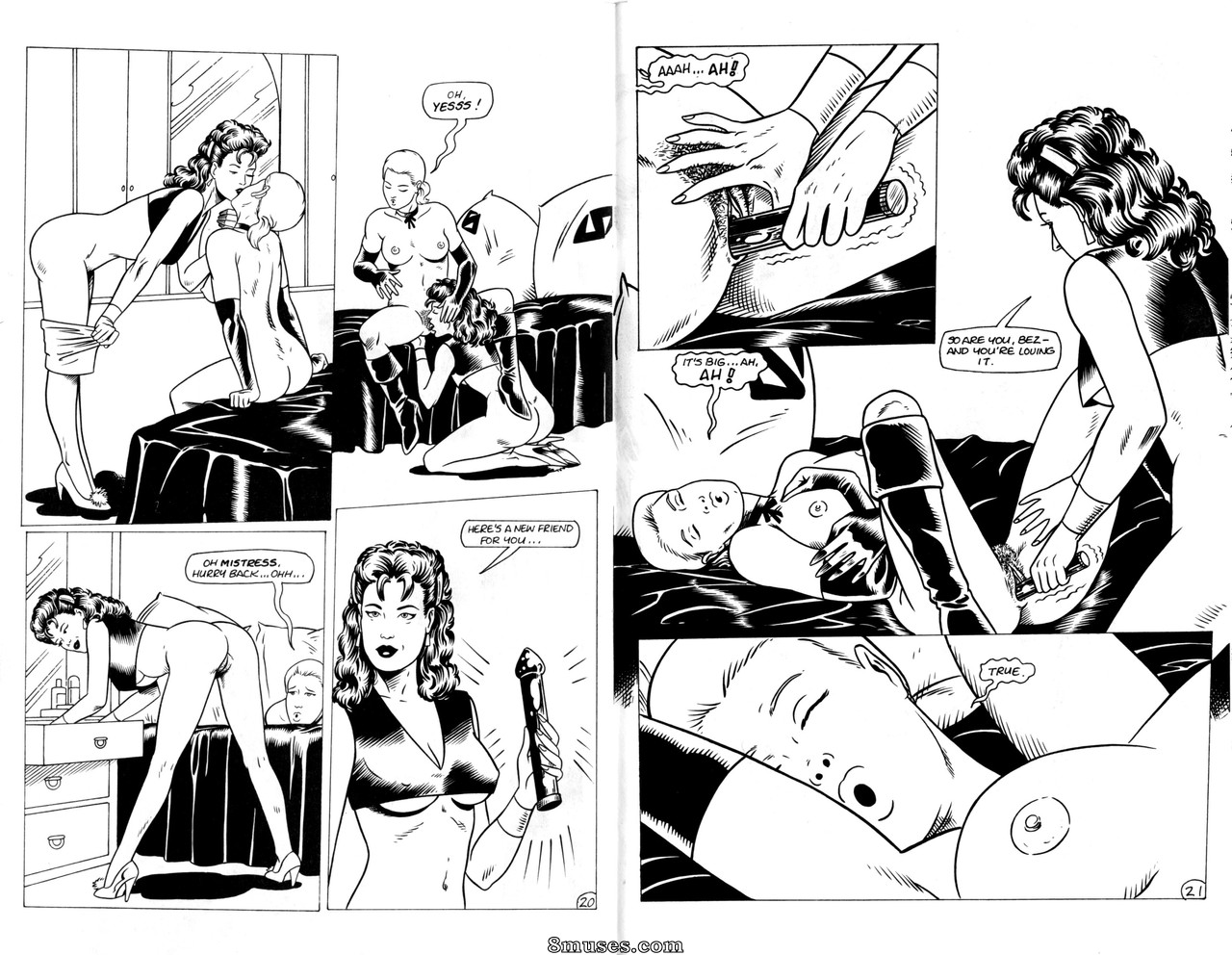 EROS Comics - Naring Sabina maîtresse des évasions 01 - Page 12